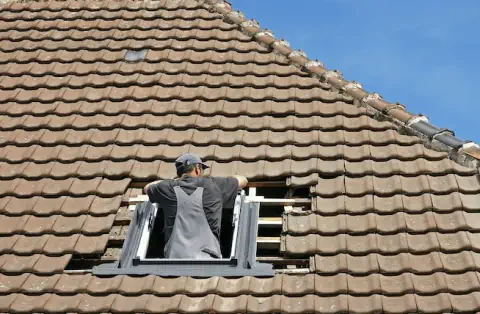 Pose de velux - Douelle